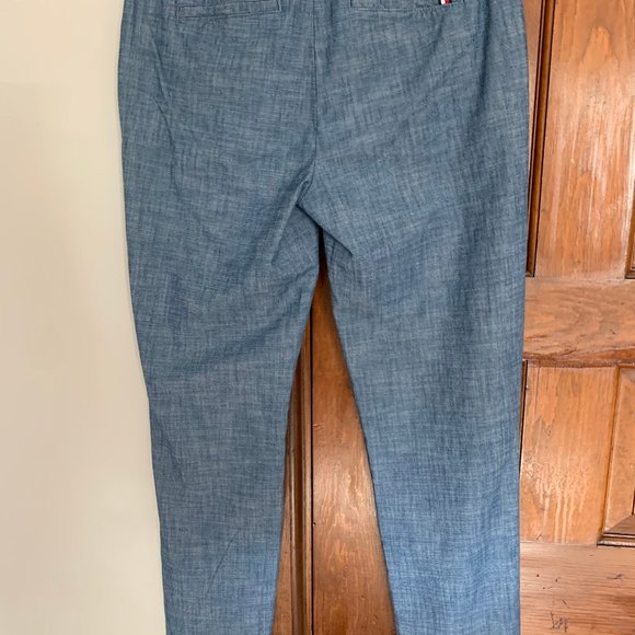Tommy Hilfiger lightweight denim look trousers, size 2 - Picture 6 of 6